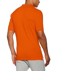 orange Polohemd von James & Nicholson