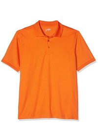 orange Polohemd von James & Nicholson