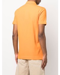 orange Polohemd von Orlebar Brown