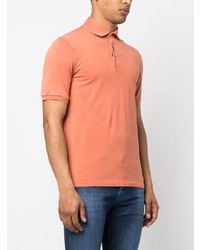 orange Polohemd von Fedeli