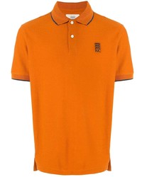 orange Polohemd von Kent & Curwen