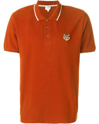 orange Polohemd von Kenzo