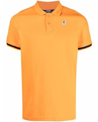 orange Polohemd von Kway