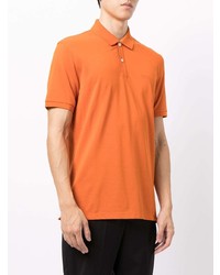 orange Polohemd von BOSS