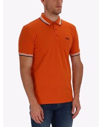 orange Polohemd von BOSS