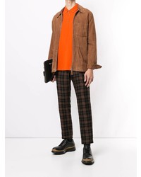 orange Polohemd von Etro