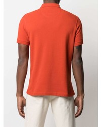 orange Polohemd von Barbour