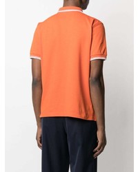 orange Polohemd von Fay