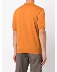orange Polohemd von Stussy