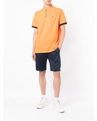 orange Polohemd von Hackett