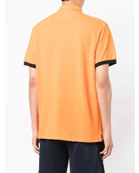 orange Polohemd von Hackett