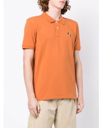 orange Polohemd von PS Paul Smith