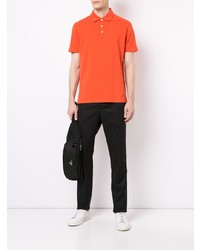 orange Polohemd von Gieves & Hawkes