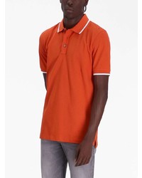 orange Polohemd von BOSS