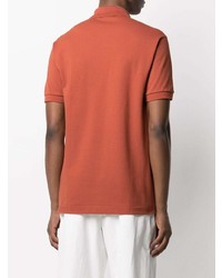 orange Polohemd von Lacoste