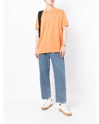 orange Polohemd von Lacoste