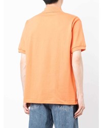 orange Polohemd von Lacoste