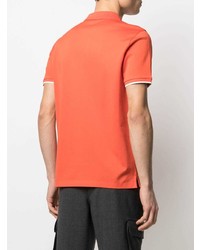 orange Polohemd von Moncler