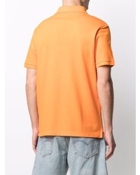 orange Polohemd von Paul & Shark