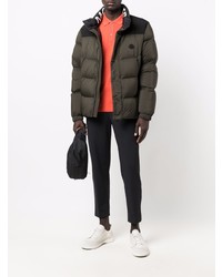 orange Polohemd von Moncler