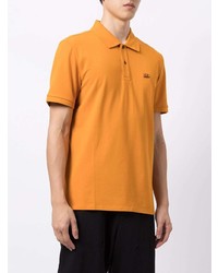 orange Polohemd von C.P. Company