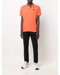 orange Polohemd von Paul & Shark