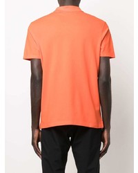 orange Polohemd von Paul & Shark