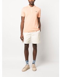 orange Polohemd von Lacoste