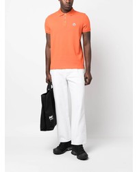 orange Polohemd von Moncler