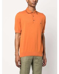 orange Polohemd von Etro