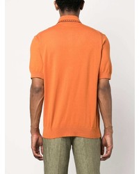 orange Polohemd von Etro