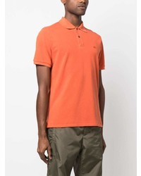 orange Polohemd von C.P. Company