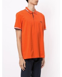 orange Polohemd von BOSS