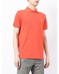 orange Polohemd von Emporio Armani