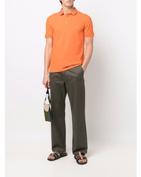 orange Polohemd von Fay