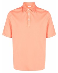 orange Polohemd von Malo