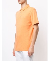 orange Polohemd von Michael Kors