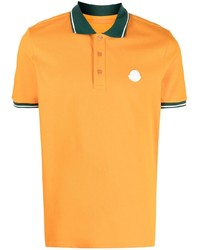 orange Polohemd von Moncler