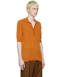 orange Polohemd von Cmmn Swdn