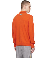 orange Polohemd von Paul Smith