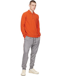 orange Polohemd von Paul Smith