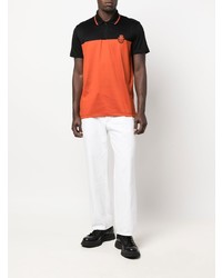 orange Polohemd von Billionaire