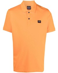 orange Polohemd von Paul & Shark