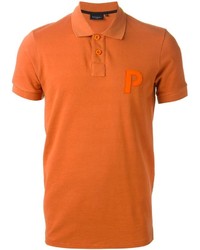 orange Polohemd von Paul Smith
