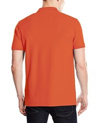 orange Polohemd von Pedro del Hierro