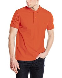 orange Polohemd von Pedro del Hierro