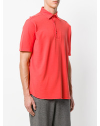 orange Polohemd von Loro Piana