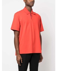 orange Polohemd von Lanvin