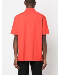 orange Polohemd von Lanvin