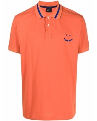 orange Polohemd von PS Paul Smith